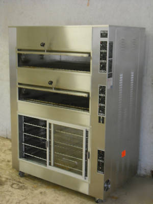 Nuvu double deck oven / 12 pan proofer /// phase 1 rare