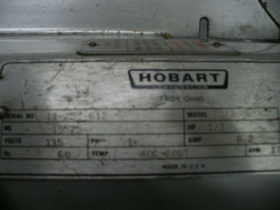 Used hobart 12