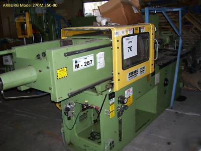 Lot of 4 injection molding machines