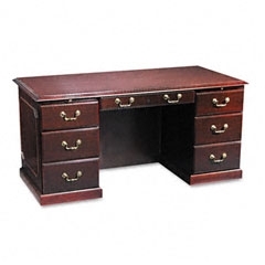 Dmi governors series double pedestal desk