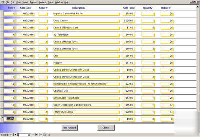 New auctioneer software - est and best on the market