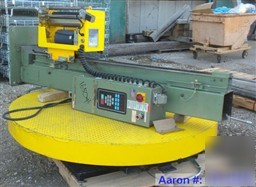 Used- itw mima semi-automatic spiral web stretch wrappe