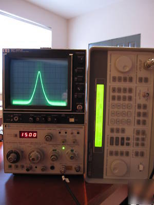 ***hp agilent 8558B spectrum analyzer w/ 182T display**