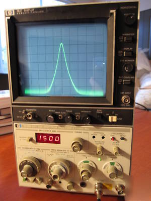 ***hp agilent 8558B spectrum analyzer w/ 182T display**