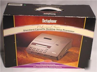 Dictaphone standard cassette desktop voice processor