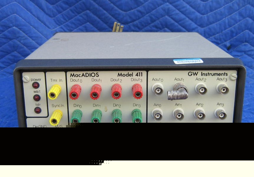 Gw instruments 411 mac adios