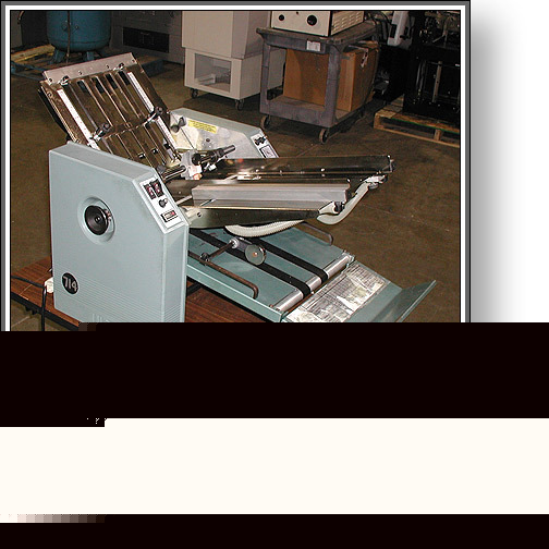 Baum 714 ultrafold air feed folder 14