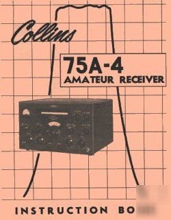 Collins 75A-4 manual w/ service bulletins plus+++ Â»rÂ²