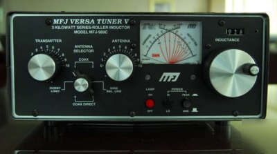Mfj-989C versa tuner v 3 kilowatt roller inductor