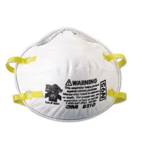 New 3M 8210 particulate respirator N95, 20PK * *