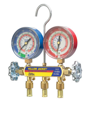 New yellow jacket series 41 2-valve manifold 42004 
