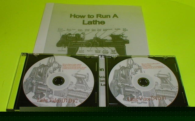 South bend how to run a lathe 2 dvd set & manual 