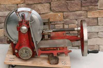 Antique berkel model b 100 hand crank slicer no 