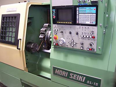 Beautiful mori seiki sl-15 cnc turning center