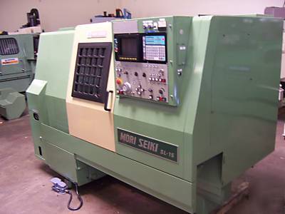 Beautiful mori seiki sl-15 cnc turning center