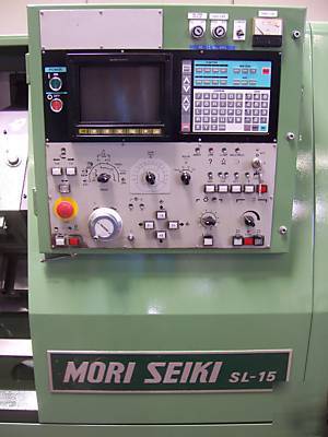 Beautiful mori seiki sl-15 cnc turning center