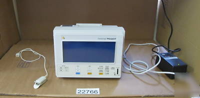 Datascope passport 5L patient monitor ecg heart rate ++