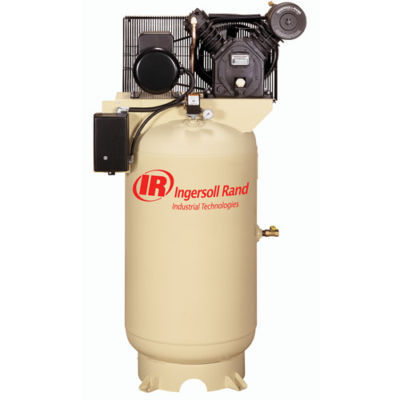 Ingersoll rand 7.5-hp 80-gallon twostage air compressor