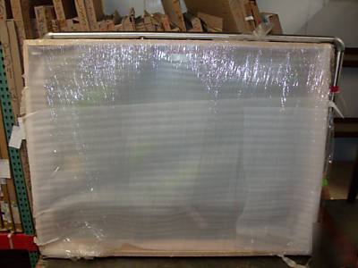 Marvin white aluminum clad picture window; CMP4864 lowe
