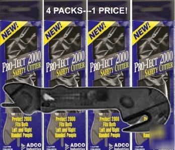 Pro-tect 2000 safety cutter for right or left hands-4PK