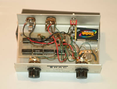 Trac cw/morse code electronic keyer