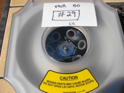Vwr clinical 50 centrifuge excellent condition & rotor