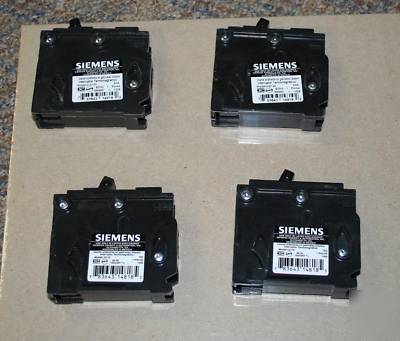 Siemens circuit breakers 2-15 amp and 2-20 amp 