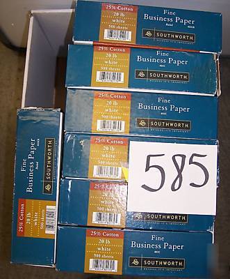 Southworth fine business paper,20 lb.,8 1/2