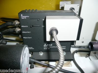 Oriel fiber optic illumination system w/spv accessories