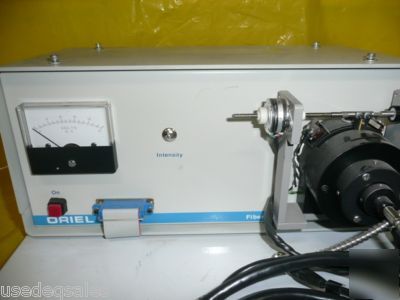 Oriel fiber optic illumination system w/spv accessories