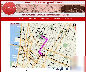 Road trip mapping, travel planner with amazon & adsense