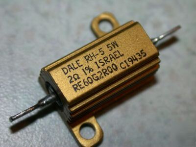 50 vishay dale 5 watt resistors rh-5