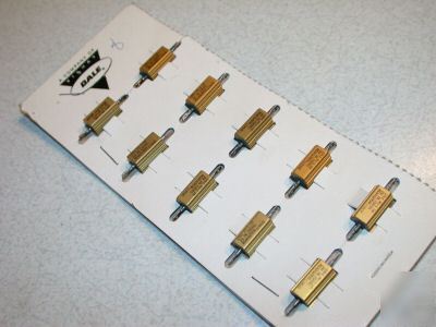 50 vishay dale 5 watt resistors rh-5