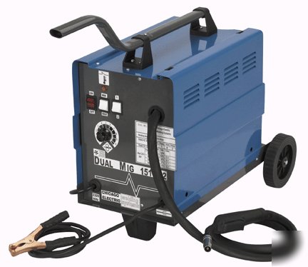Chicago 120 amp, 230 volt mig & flux welder 97503