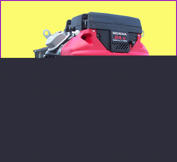Honda powered 15,000 watt gasoline generator