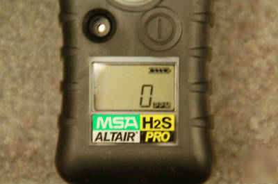 Msa altair H2S gas detector monitor excellent condition