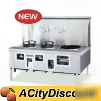 New american range 6 burner gas chinese range