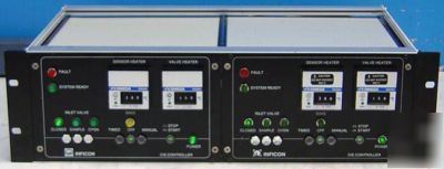2 leybold-heraeus inficon 908-140-G1 cis controllers