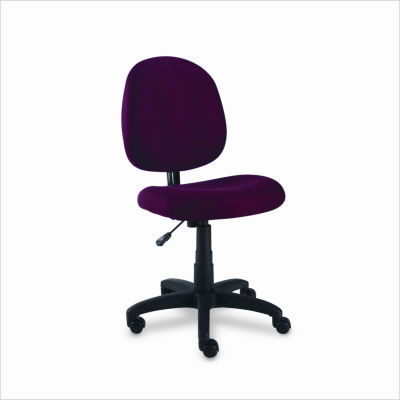 Alera swivel task chair, acrylic, burgundy