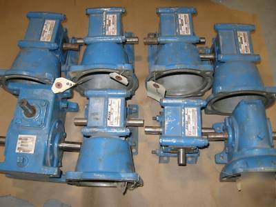 Morse gear drive reducer transmissions lot of (8) 60:1