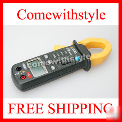 New brand ac/dc digital clamp meter multimeter 