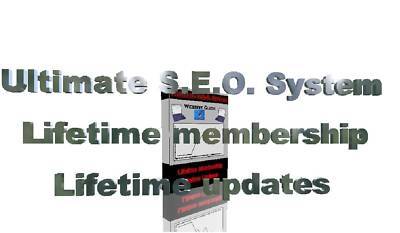 Seo system- backlinks, submissions,hits,website traffic