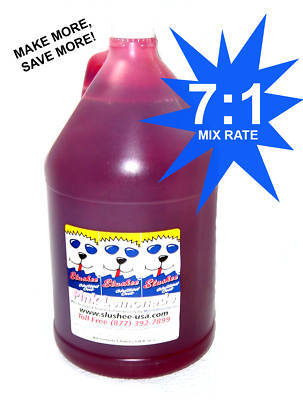 Slushee mix - pink lemonade (4 x 1 gallon jugs )