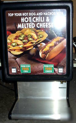 Star manufacturing nacho cheese & chili server