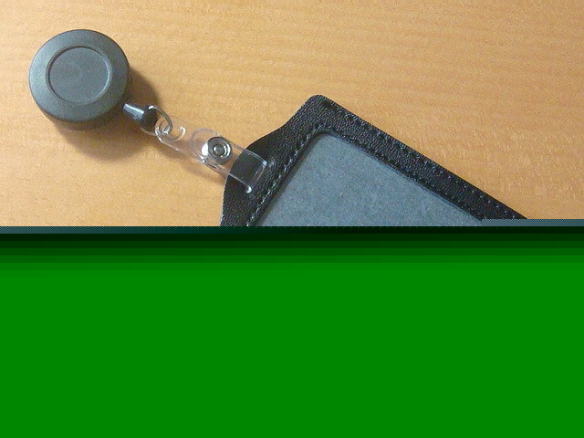 10 retractable badge reel + 10 name tag holder P31