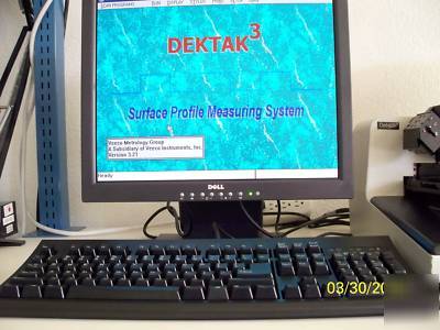 Veeco dektak 3 surface profiler measuring system