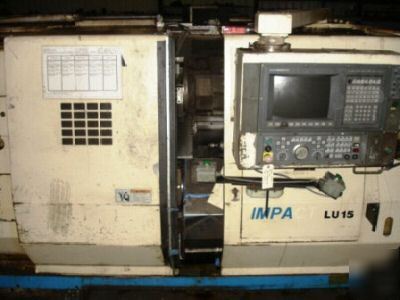 #lu-15 okuma 4-axis cnc lathe #25219