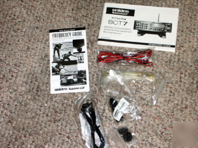 Uniden beartracker bct-7 100 channel 800MHZ scanner