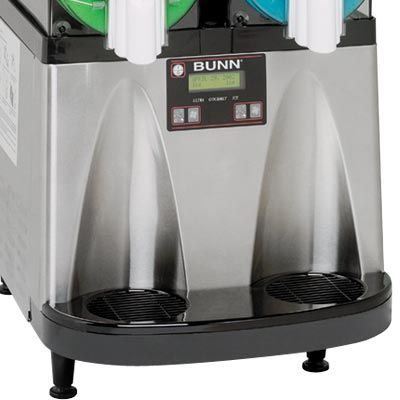  bunn ultra-2 slushy machine - 2 large 3-gallon hoppers