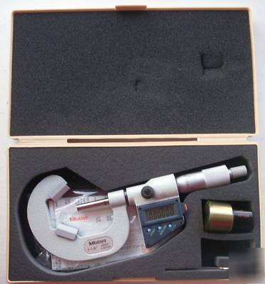 Mitutoyo digimatic v-anvil micrometer 314-713-30 1-1.6